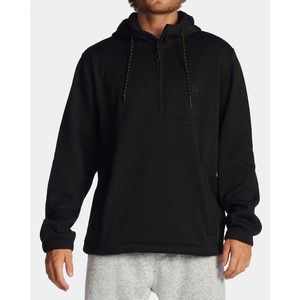Billabong Boundary Hooded Half-Zip Pullover. Black. size XXL